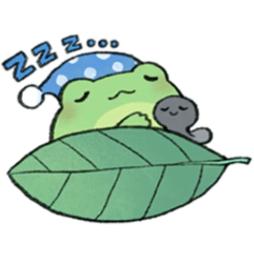 Стикерпак ROUND FROG FRIENDS для Telegram — скачать