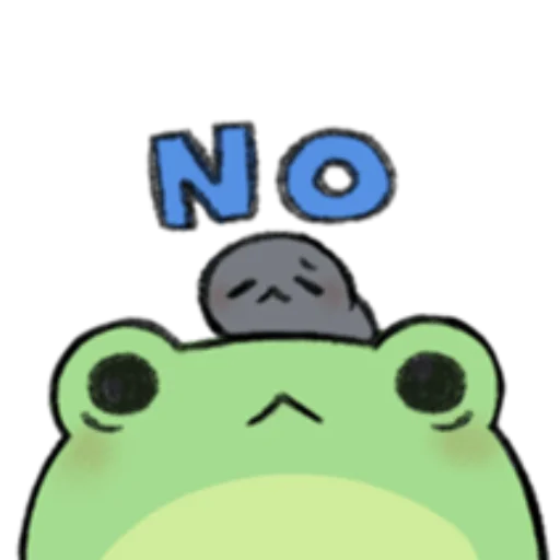 🐸 Стикер «ROUND FROG FRIENDS» для Telegram