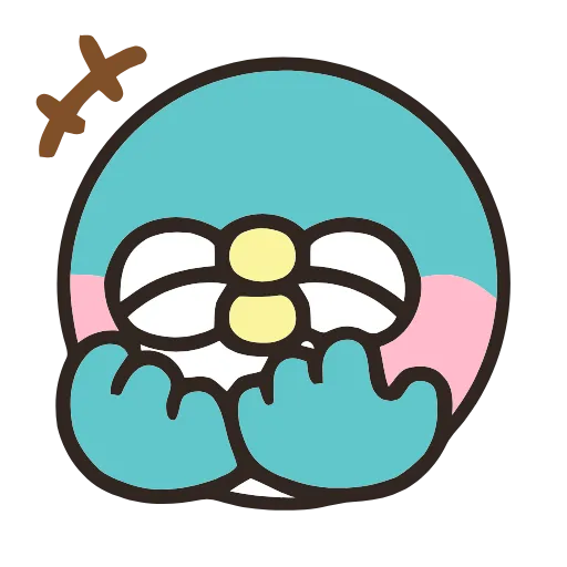 🤭 Эмодзи «Round Pengu» для Telegram