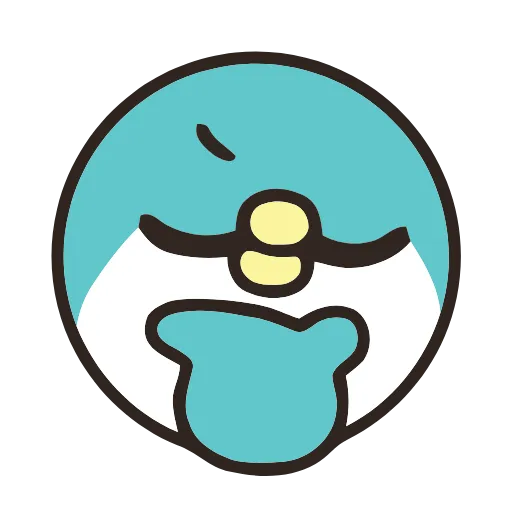 🤔 Эмодзи «Round Pengu» для Telegram