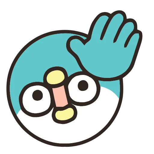👋 Эмодзи «Round Pengu» для Telegram