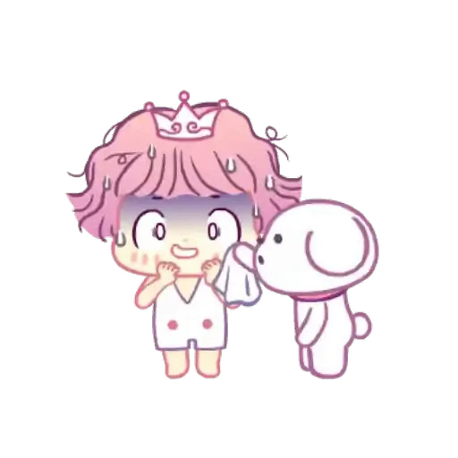 💕 Стикер «Ohora y Roy» для Telegram