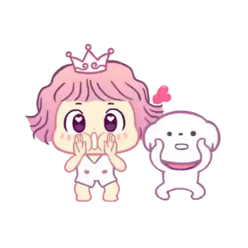 💕 Стикер «Ohora y Roy» для Telegram