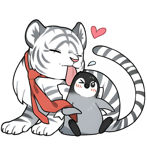 🥰 Стикер «Рой и Савайи» для Telegram