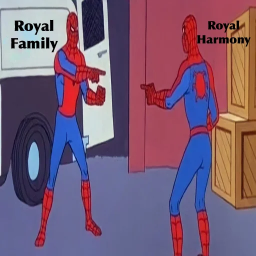 🙅‍♂️ Стикер «Royal Family» для Telegram