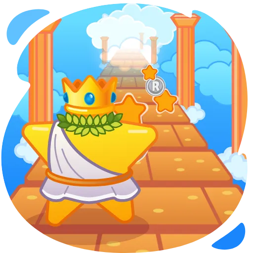 🏃‍♂️ Стикер «royal stars» для Telegram