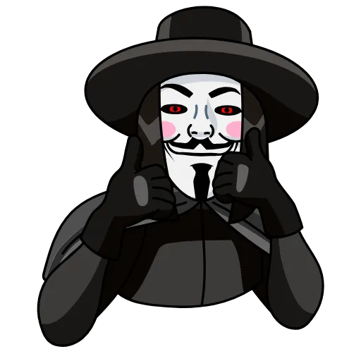 👍 Стикер «Vendetta» для Telegram