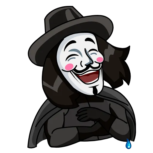 😂 Стикер «Vendetta» для Telegram