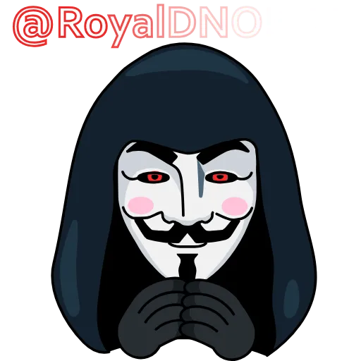 Эмодзи «ROYALDNOBOT emojis» для Telegram — обложка
