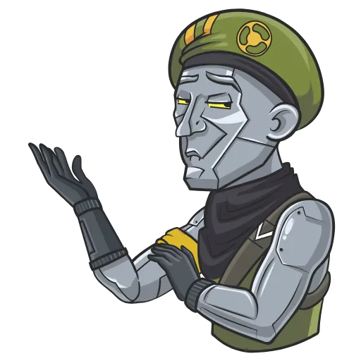 🤦‍♂️ Стикер «Fortnite» для Telegram