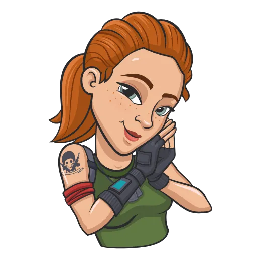 ☺️ Стикер «Fortnite» для Telegram