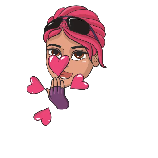 💋 Стикер «Fortnite» для Telegram