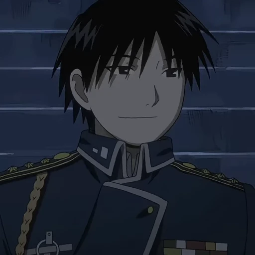 Стикерпак Roy Mustang для Telegram