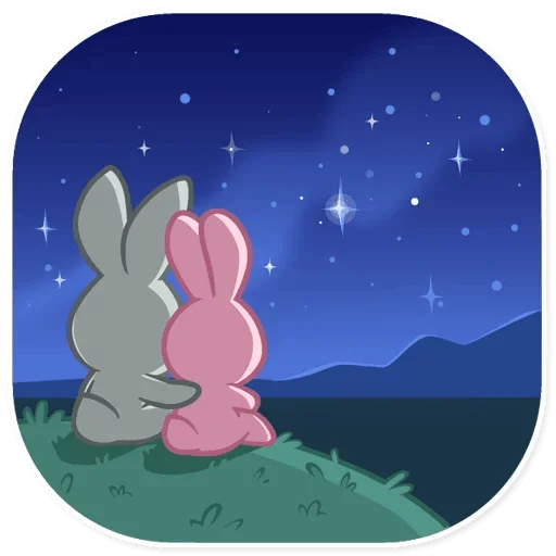 😍 Стикер «Зайка Рози» для Telegram
