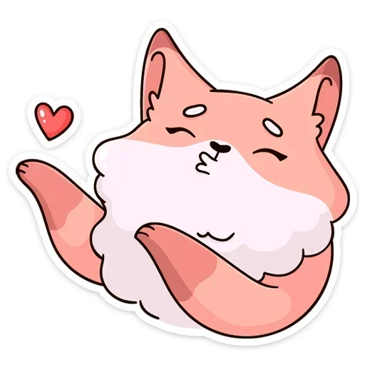 😘 Стикер «Рози и Вайлет без надписей» для Telegram