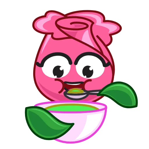 😋 Стикер «Розочка» для Telegram