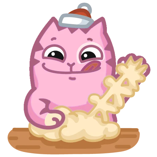 😋 Стикер «Розовый Персик» для Telegram