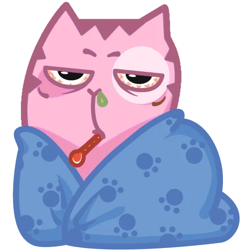 🤒 Стикер «Розовый Персик» для Telegram