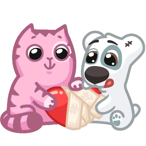 ❤️‍🩹 Стикер «Розовый Персик» для Telegram
