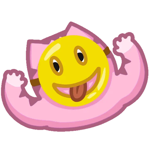 😜 Стикер «Розовый Персик» для Telegram
