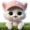 ☺️ Эмодзи «Розовый котенок» для Telegram