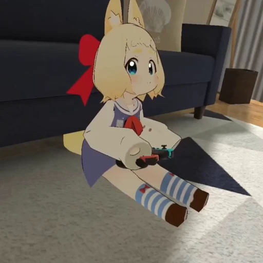 🐾 Стикер «Ryukko Vrchat» для Telegram