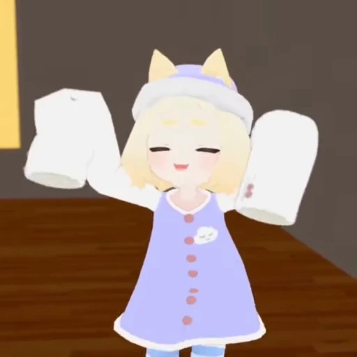 🐾 Стикер «Ryukko Vrchat» для Telegram