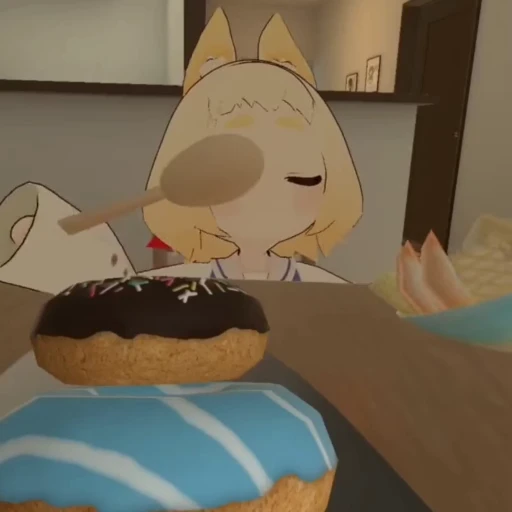 🐾 Стикер «Ryukko Vrchat» для Telegram