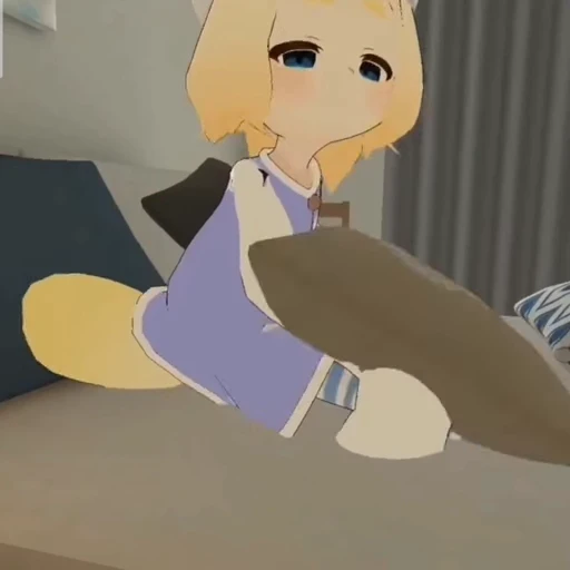 🐾 Стикер «Ryukko Vrchat» для Telegram