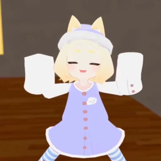 🐾 Стикер «Ryukko Vrchat» для Telegram