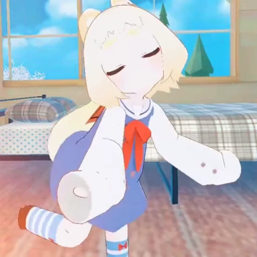 🐾 Стикер «Ryukko Vrchat» для Telegram