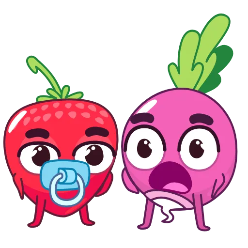 🍼 Стикер «R&S» для Telegram