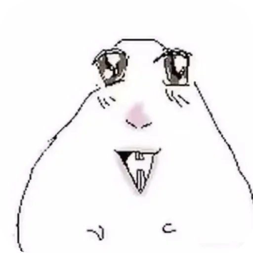 👄 Стикер «Хомяки» для Telegram