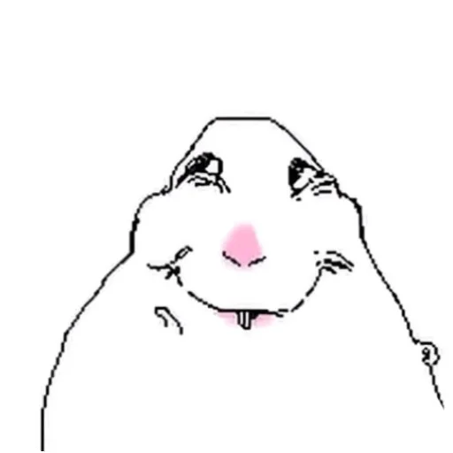 👄 Стикер «Хомяки» для Telegram