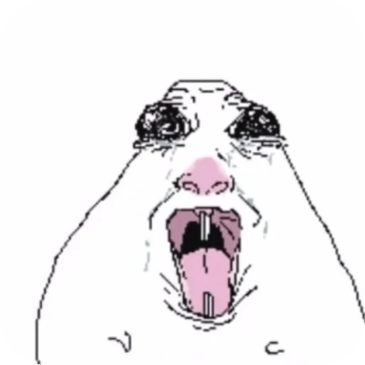 👄 Стикер «Хомяки» для Telegram