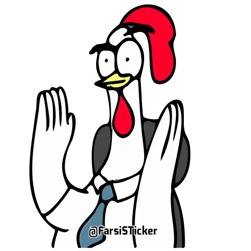 👏 Стикер «Петух» для Telegram