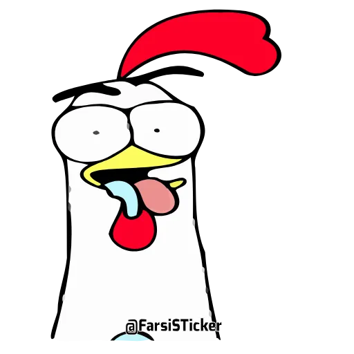 🤤 Стикер «Петух» для Telegram