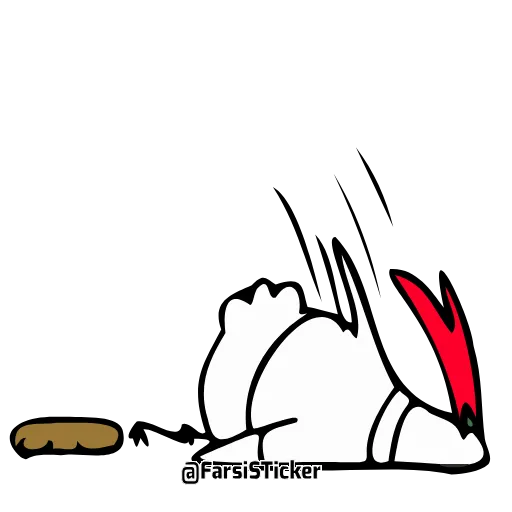 😴 Стикер «Петух» для Telegram
