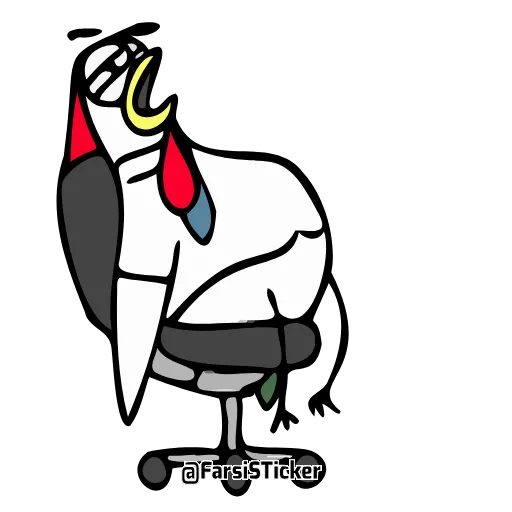 😩 Стикер «Петух» для Telegram