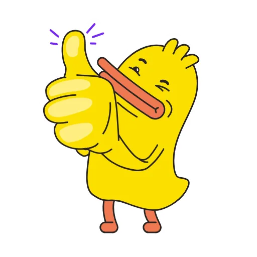 👍 Стикер «Ducks» для Telegram