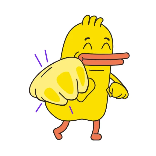 Стикерпак Ducks для Telegram