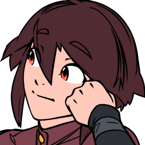 😕 Стикер «Random-Tan Studio Official Mascots» для Telegram