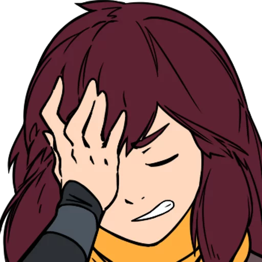 🤦‍♀️ Стикер «Random-Tan Studio Official Mascots» для Telegram
