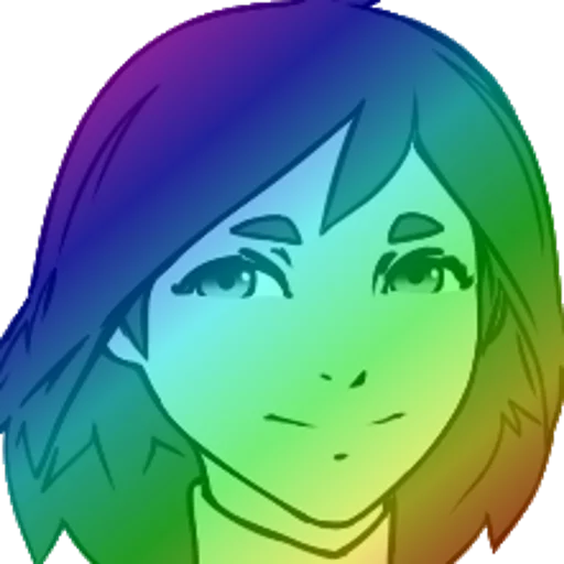 🌚 Стикер «Random-Tan Studio Official Mascots» для Telegram