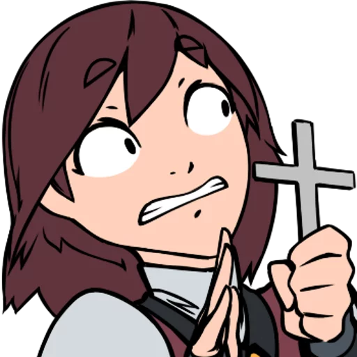 ✝️ Стикер «Random-Tan Studio Official Mascots» для Telegram