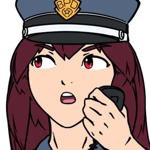 👮‍♀️ Стикер «Random-Tan Studio Official Mascots» для Telegram