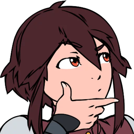 🤔 Стикер «Random-Tan Studio Official Mascots» для Telegram