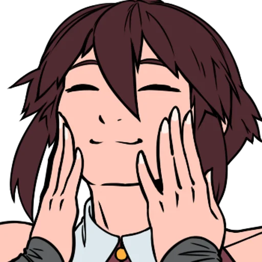 ☺️ Стикер «Random-Tan Studio Official Mascots» для Telegram