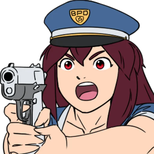 🔫 Стикер «Random-Tan Studio Official Mascots» для Telegram