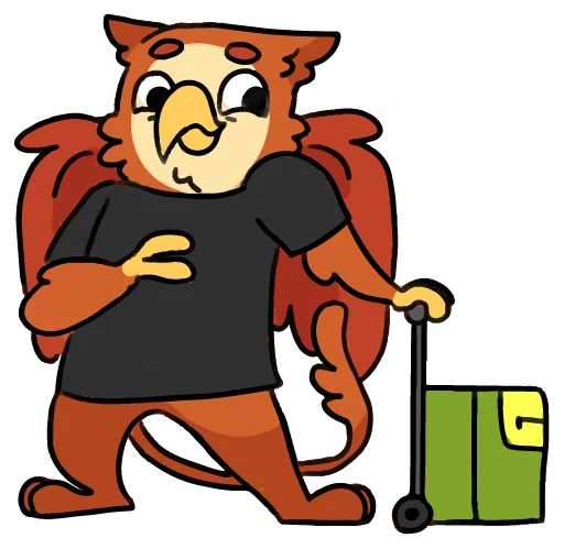 💼 Стикер «Грифончик» для Telegram